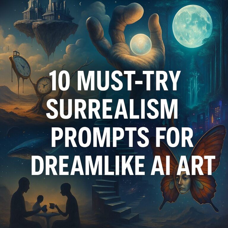 10 Must-Try Surrealism Prompts for Dreamlike AI Art - Robot Builders