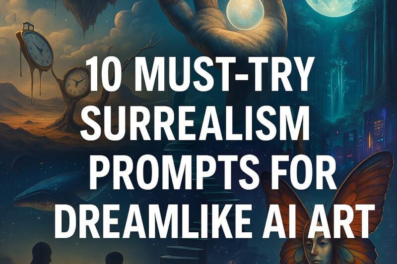 10 Must-Try Surrealism Prompts for Dreamlike AI Art