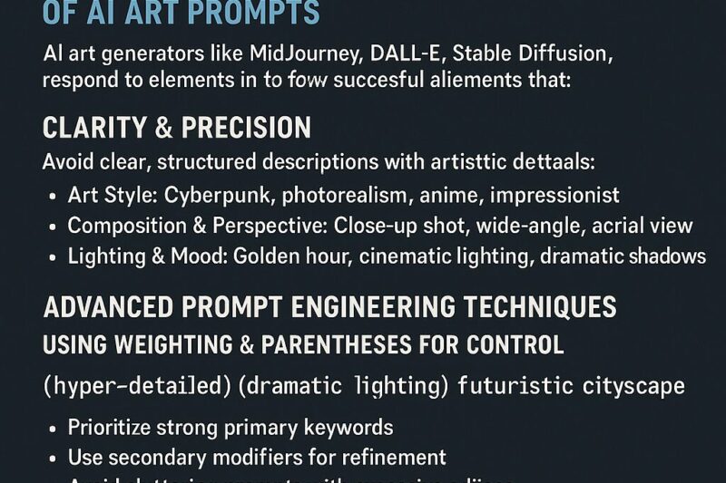 Prompt Engineering Secrets for Professional AI Artists