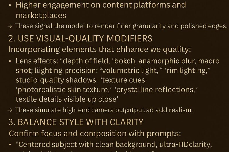 Prompt Hacks for Ultra-HD & 8K AI-Generated Images
