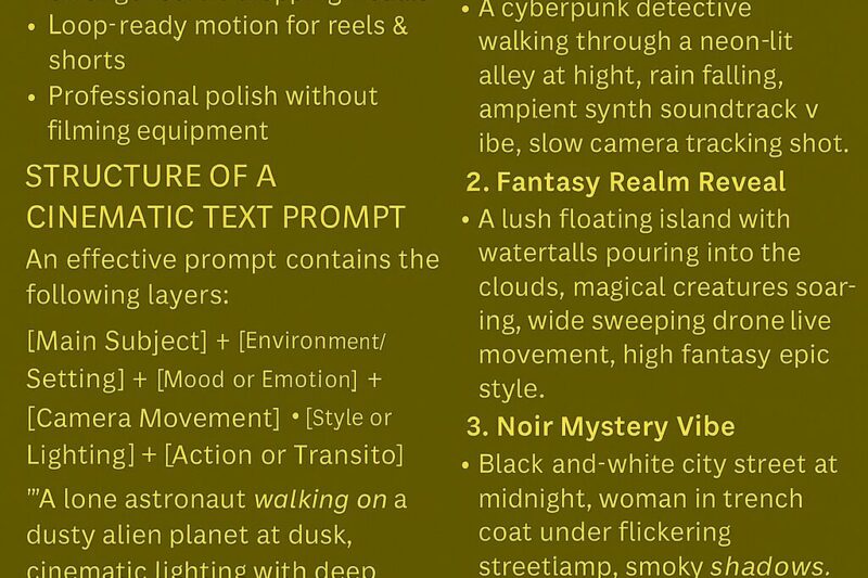 How to Generate Cinematic AI Videos with Just Text Prompts