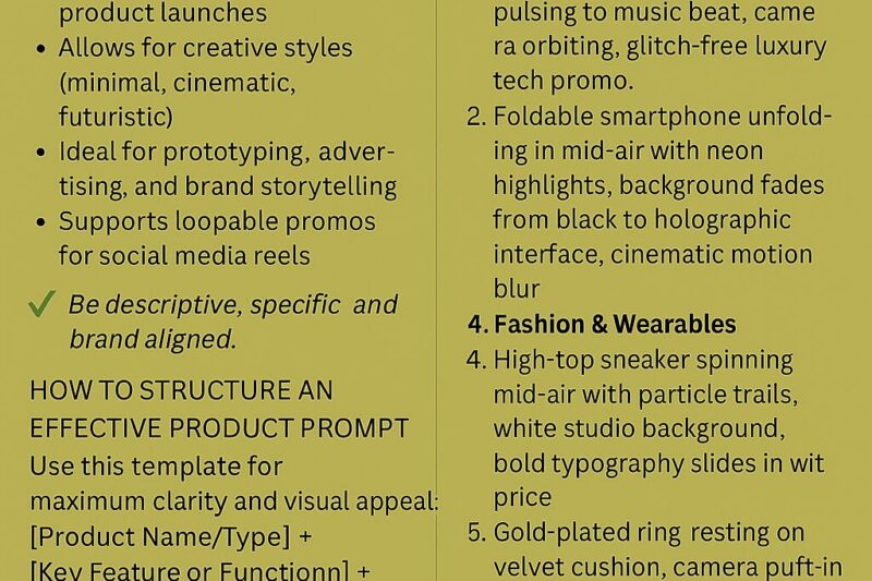 Best Prompts for AI-Generated Product Demo Videos: A Complete Guide for 2025