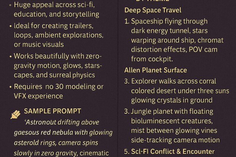 AI-Generated Space Travel & Alien Planet Exploration Videos: A Cosmic Guide for 2025 Creators