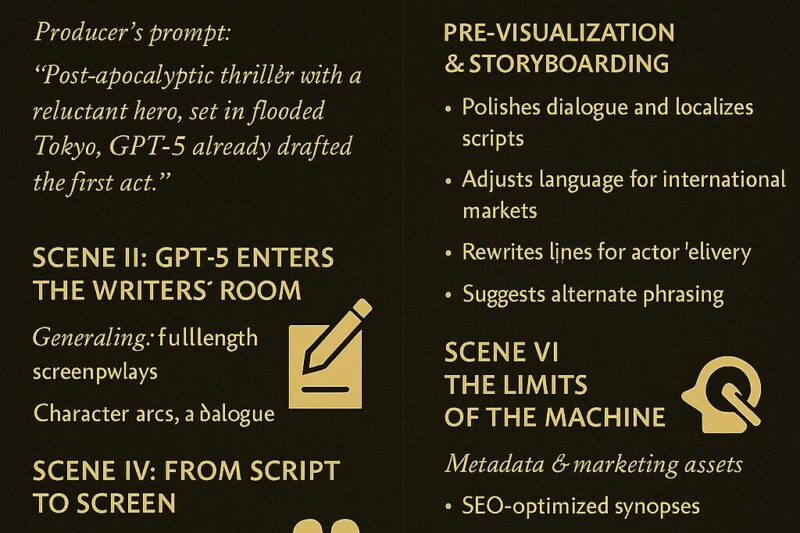 AI-Generated Movies: How Hollywood Uses GPT-5 to Create Blockbusters