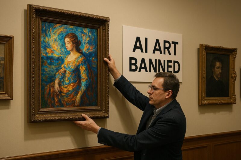 AI Art Bans: Why Museums Are Rejecting Synthetic Masterpieces