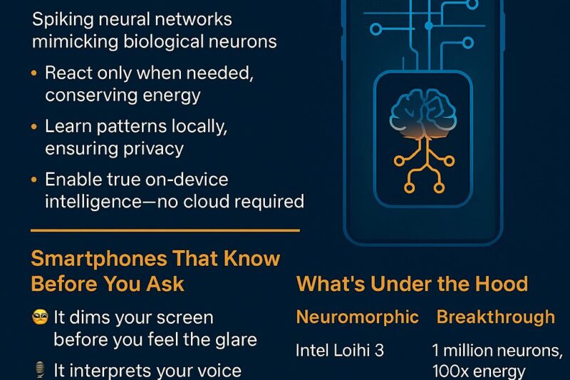 Neuromorphic Chips Power Next-Gen Smartphones: The Brain Behind Mobile AI