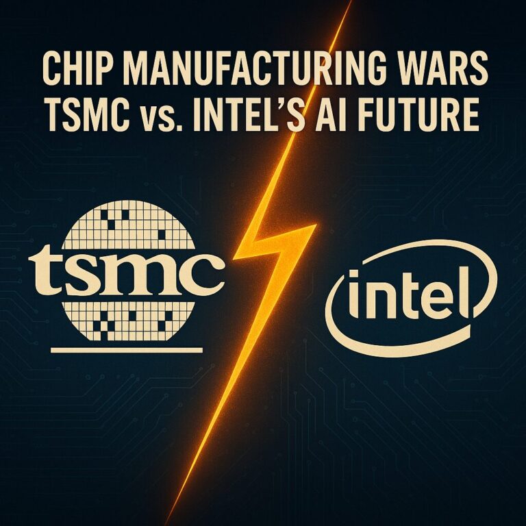 Chip Manufacturing Wars: TSMC vs. Intel’s AI Future - Robot Builders