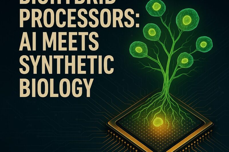 Biohybrid Processors: Where AI Meets Synthetic Biology