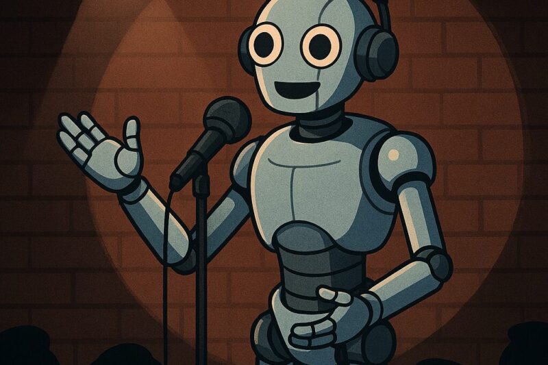 AI Stand-Up Comedians: Can Robots Be Funny or Just Clever?