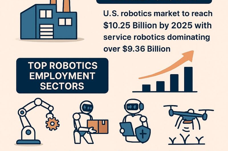 USA Robotics Industry Forecast 2025: Where the Jobs Are Growing