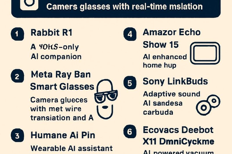 Top 10 AI Gadgets Worth Buying in the UK This Year (2025)
