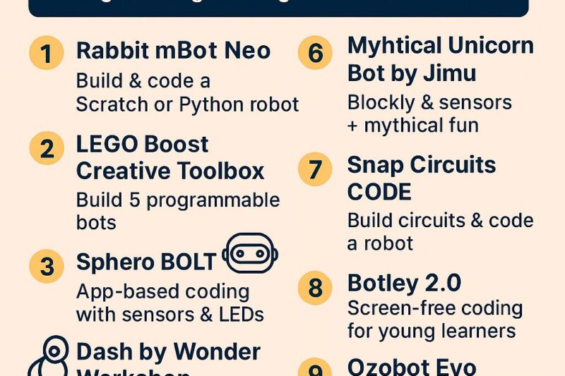 Best Educational Robotics Kits for Kids in the USA (2025)