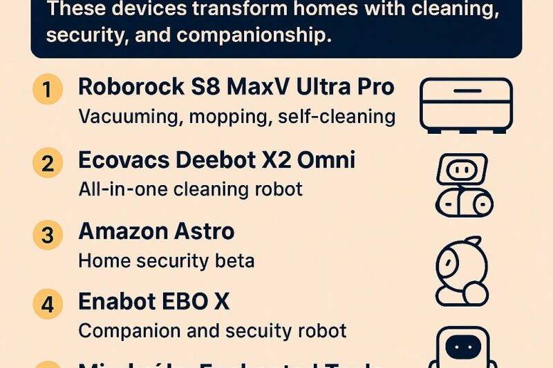 The Ultimate UK Buyer’s Guide to Smart Home Robots (2025)