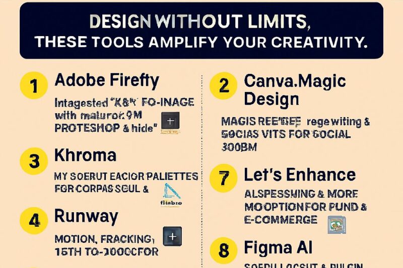 10 Must-Have AI Tools for Graphic Designers (2025 Update)