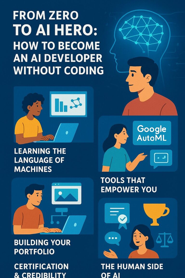 How to Become an AI Developer with No Coding Experience - Robot Builders