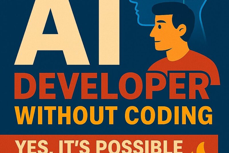 How to Become an AI Developer with No Coding Experience