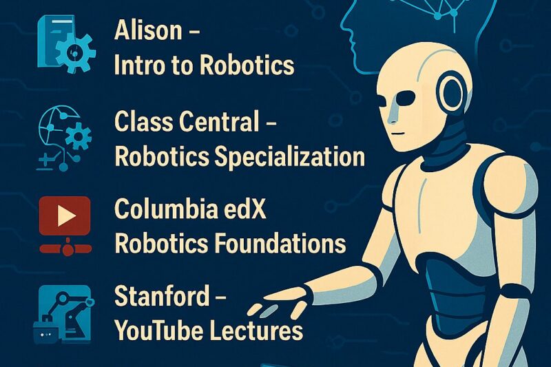 7 Free Online Courses That Teach You Robotics